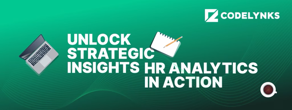 Business team using HR analytics tools