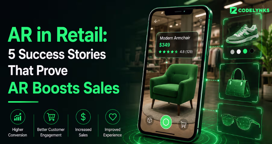 AR in retail virtual try-on example